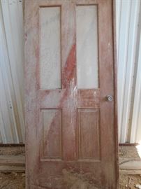 Wood door