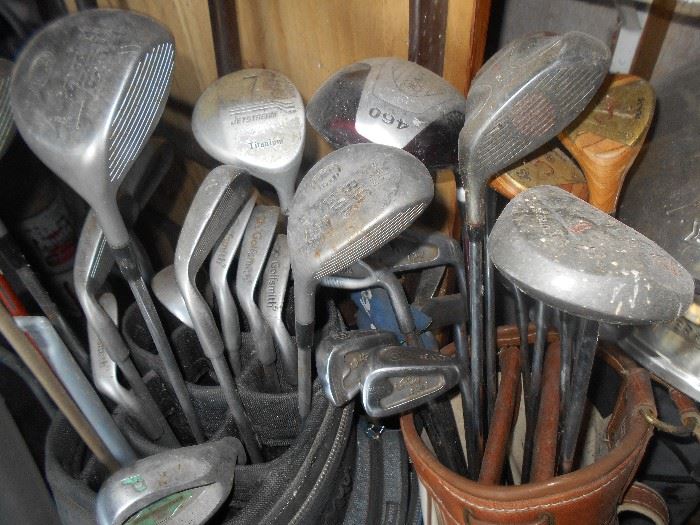 Some of the golf clubs