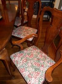 Close up of chairs