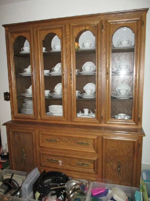 CHINA CABINET AFTER SET UP