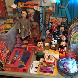 PEE WEE HERMAN, MICKEY MOUSE