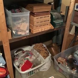 CRAFT STAMPS, DISPLAY BOXES