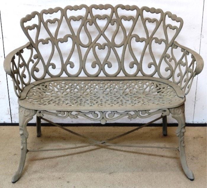 Cast Iron outdoor bench 