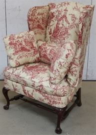 Southwood Chair in toile upholstery