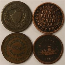 Civil War coins