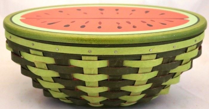 Longaberger watermelon basket