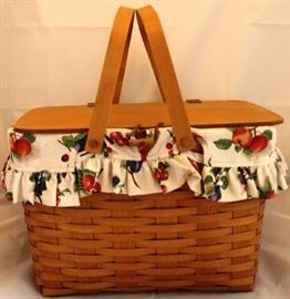 Longaberger picnic basket
