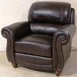 Leather Italia arm chair