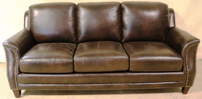 Leather Italia sofa
