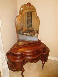 Unique antique vanity