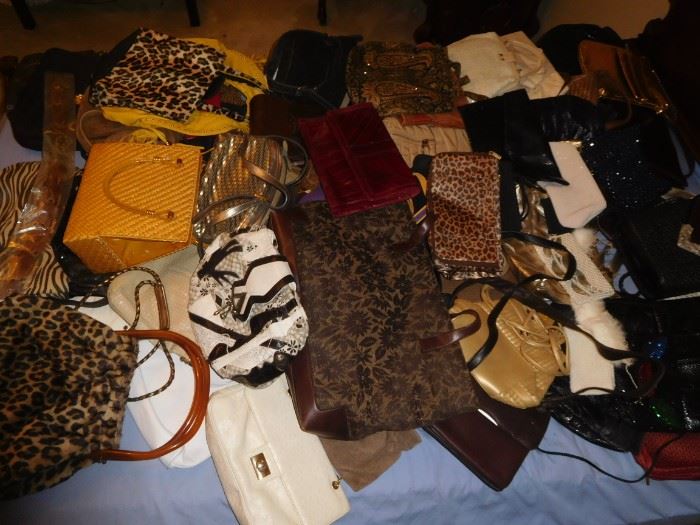Many designer purses
