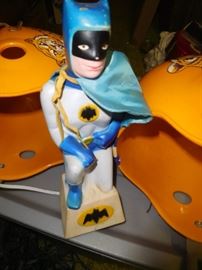 Vintage Batman lamp