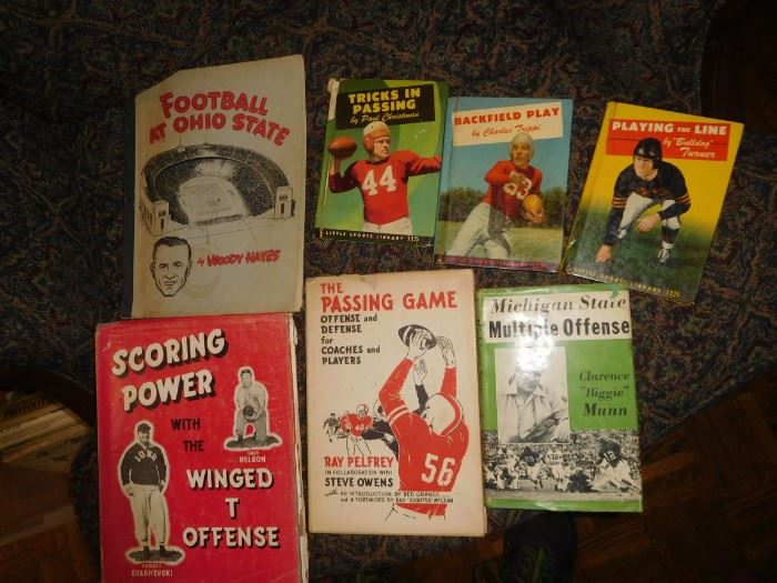Vintage football books