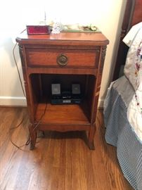 Vintage small telephone table
