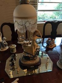 Signed  French Lamp