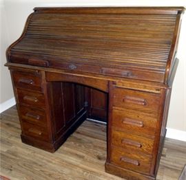 Antique Roll top Desk purchased on Magazine ... $250.00