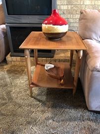 Mid Century Lane end table made in AltaVista, VA.