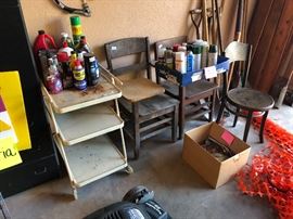 Metal bar cart, 1960's