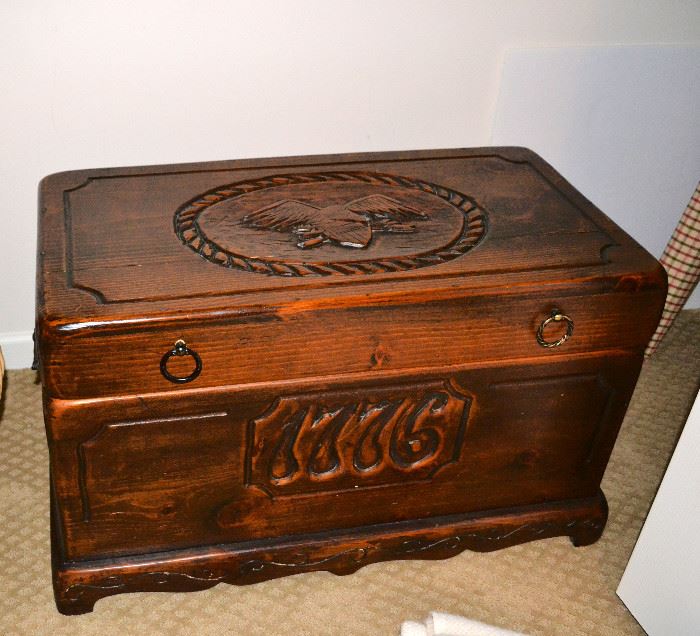 An awesome handmade chest