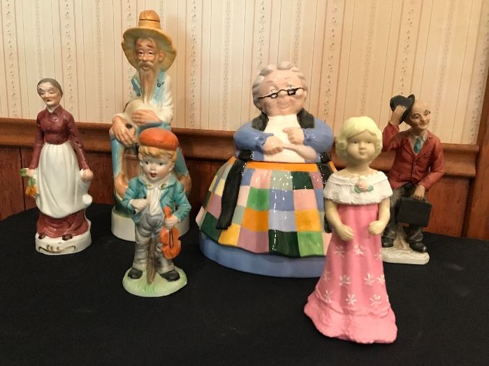 Need a collection? We have them. All types of hand painted vintage and some antique figurines.