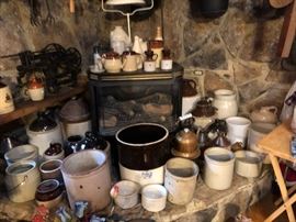 Crocks of all kinds and sizes