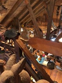 Look and you will see copper wind vane!!!