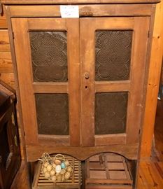 Pie safe and egg crates