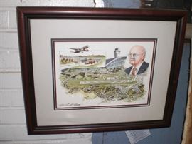 Lambert Field signed artist proof