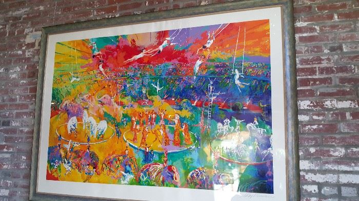 LEROY NEIMAN SIGNED PRINT - ONLY 90 PRINTED