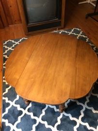 Drop leaf maple coffee table (also have matching end table)