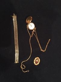 Gold and other estate jewelry
