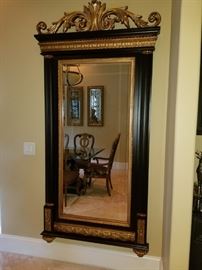 Wall Mirror measures 86" high x 41"wide!  Amazing Detail!