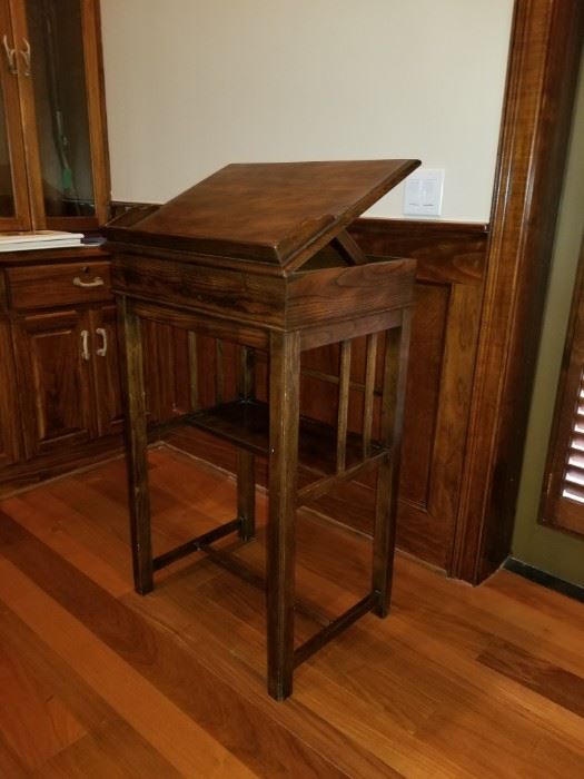Unique Podium Desk!  Perfect condition!