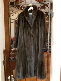 women's mink coat!