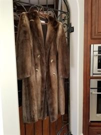 men's otter mink coat. 