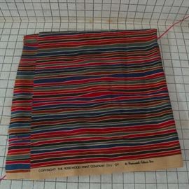 Stripe Challis Fabric