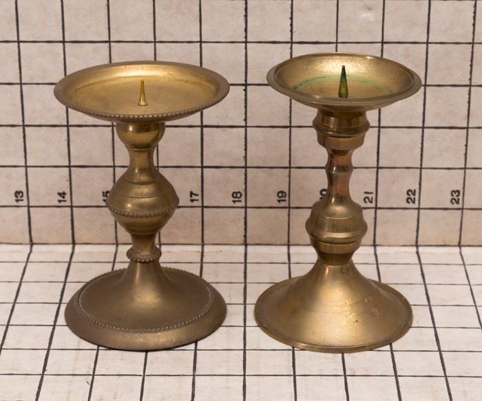 Brass Candle Prickets