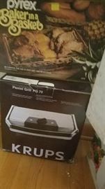 New Krups Panini  grill