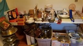 Williams and  Sonoma Pasta bowls, dessert dishes, Iron clad and Farberware