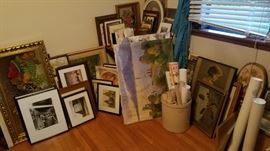 Oil and Frame pictures