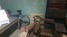 Cannondale Bike and Antique Furniture