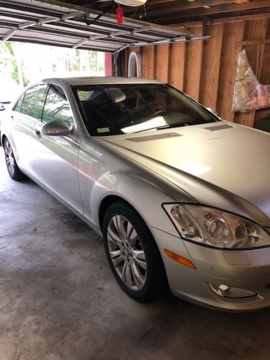 2009, S550 Mercedes, just under 74k miles!