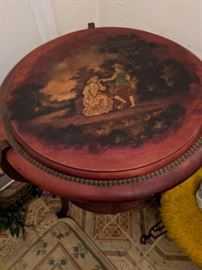 Victorian painted table