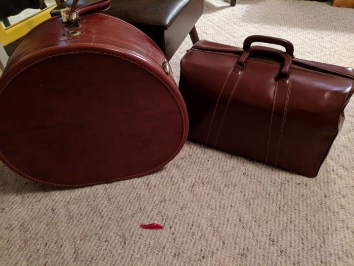Vintage luggage, doctor bag
