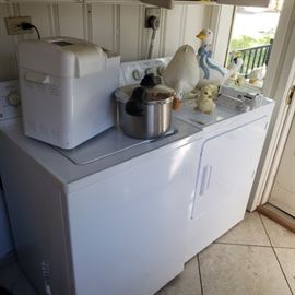 washing machine and dryer, GE