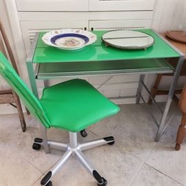 Green desk