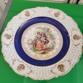 Bavarian china pieces