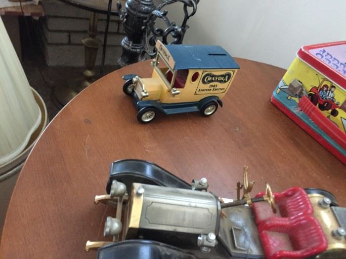 Vintage car collectibles, made in Japan