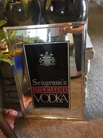 Vintage Bar Vodka advertisements Seagram's.