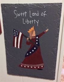 Lady Liberty. Sweet Land of Liberty. 